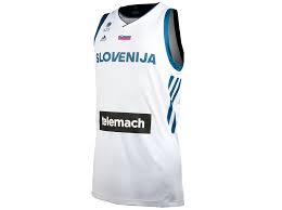 Tekmovalni dres moški - bel NOVO TISK SLOVENIJA 3XL CD5240