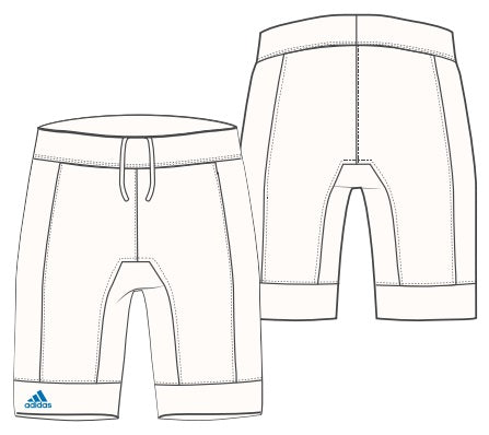 KRATKE HLAČE igralne - bele (OI TOKYO) NOVO 2XL4 FQ8072