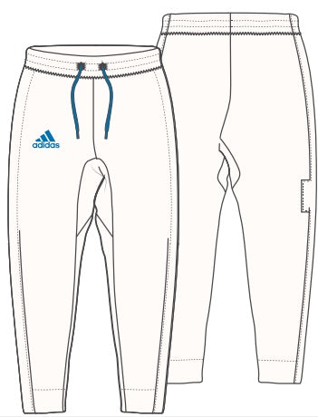 OGREVALNE HLAČE dolge - bele (OI TOKYO) NOVO XL4 FQ8077